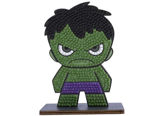 Hulk, Crystal Art Buddy ca. 11x8cm