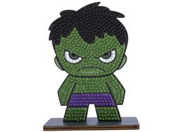 Hulk, Crystal Art Figur ca. 11x8cm