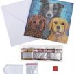 Hunde, 18x18cm Crystal Art Card | Bild 4