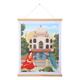 India, Crystal Art Scroll 35x45cm