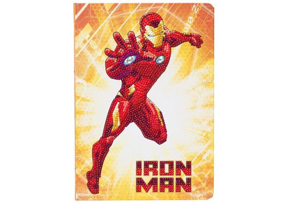 Ironman Crystal Art Notizbuch