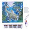 Jurassic Jungle, 30x30cm Crystal Art Kit | Bild 4
