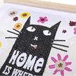 Katze zu Hause, 20x30cm Mini Crystal Art Scroll Kit | Bild 3