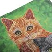 Katzen, 18x18cm Crystal Art Card | Bild 3