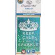Keep Calm & Sparkle, 20x30cm Mini Crystal Art Scroll Kit | Bild 5