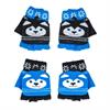 Kinder Handschuhe blau/schwarz, Husky, 4 assortiert