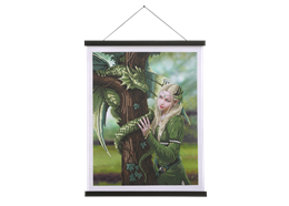Kindred Spirits, Crystal Art Scroll 35x45cm
