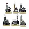Kirchen Winter, 6 assortiert
