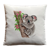 Kissen Koala, Leinenhaptik, 40 x40cm