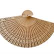 Kleiner Holzfächer mit Kork- Effekt 22 cm | Bild 3