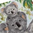 Koala Cuddles, 18x18cm Crystal Art Card | Bild 2