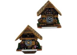 Kuckuksuhr mit Sound - Sommer, 2 assortiert