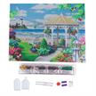 Küste, 40x50cm Crystal Art Kit | Bild 2