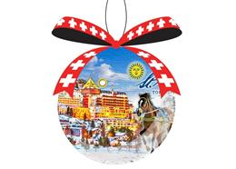 LED Ornament Dekokugel St. Moritz