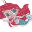 Little Mermaid, Crystal Art Rucksack Anhänger | Bild 2