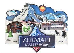 Magnet 3-lagig, mit Epoxy Schicht, "Zermatt"