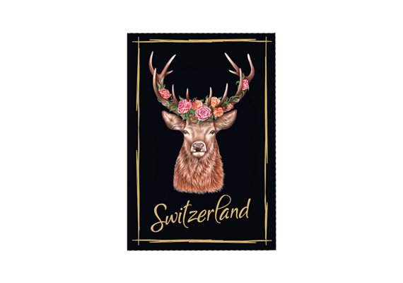 Magnet Blumenhirsch, Switzerland