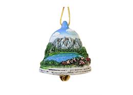 Magnet Glocke mit See und Berge