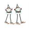 Magnet Gnom mit langen Beinen und Ski, 2 assortiert