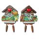 Magnet Kuckuck mit Landschaft, 2 assortiert