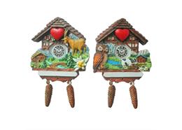 Magnet Kuckuck mit Landschaft, 2 assortiert