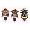 Magnet Kuckucksuhr mit Kugelschreiber, 3 assortiert
