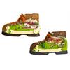 Magnet Somemrlandschaft mit Wanderschuh, 2 assortiert
