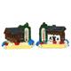 Magnet Sommer Almhaus mit Thermometer, 2 assortiert