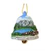 Magnet Sommer Glocke mit See und Berge