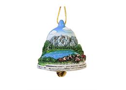 Magnet Sommer Glocke mit See und Berge