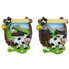 Magnet Sommer Kuh mit Glocke, 2 assortiert