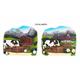 Magnet Sommer Kuh mit Landschaft, 2 assortiert