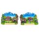Magnet Sommer See mit Steinbock, 2 assortiert