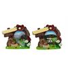 Magnet Sommer Wanderrucksack mit Murmeltier und Edelweiss, 2 assortiert