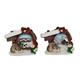 Magnet Sommer Wanderschilder mit Murmeltier, 2 assortiert