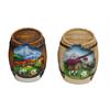 Magnet Sommerlandschaft in Fass, 2 assortiert