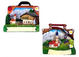 Magnet Sommerlandschaft in Koffer, 2 assortiert