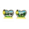 Magnet Sommerlandschaft in Steinherz und mit Glocke, 2 assortiert