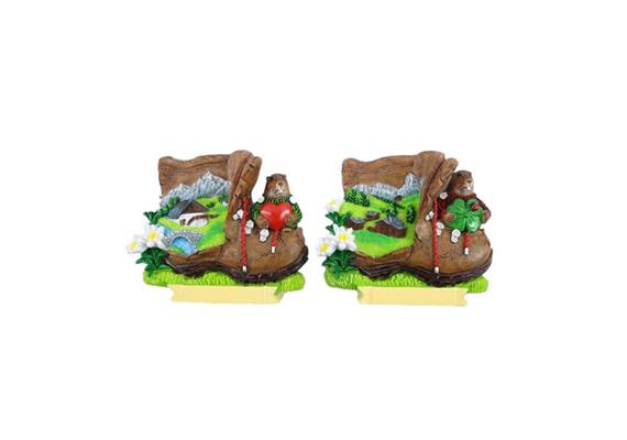 Magnet Sommerlandschaft in Wanderschuh, 2 assortiert