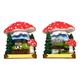 Magnet Sommerlandschaft mit Fliegenpilz, 2 assortiert