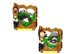 Magnet Sommerlandschaft mit Gnom, 2 assortiert