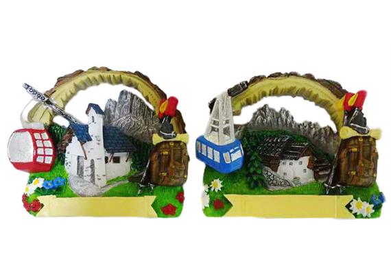 Magnet Sommerlandschaft mit Gondel, 2 assortiert