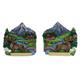 Magnet Sommerlandschaft mit Hirsch, 2 assortiert