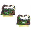 Magnet Sommerlandschaft mit Wanderschuh, 2 assortiert