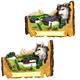 Magnet Sommerlandschaft Wolf, 2 assortiert