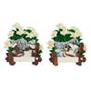 Magnet Winter Edelweiss, 2 assortiert