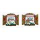 Magnet Winter Fenster, 2 assortiert
