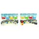 Magnet Winter Gondeln mit Skifahrer, 2 assortiert