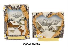 Magnet Winter Häuser, 2 assortiert