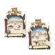 Magnet Winter mit Eulen, 2 assortiert